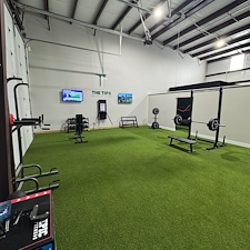 Commercial-Building-Artificial-Turf-Installation-for-Fitness-Golf-Studio-in-Celina-TX 0